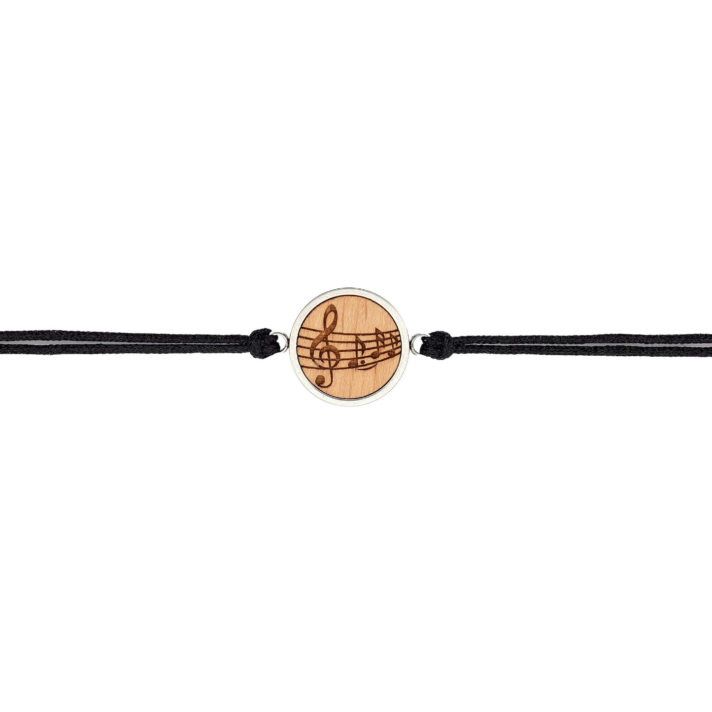 Armband "Noten" Holz Buche