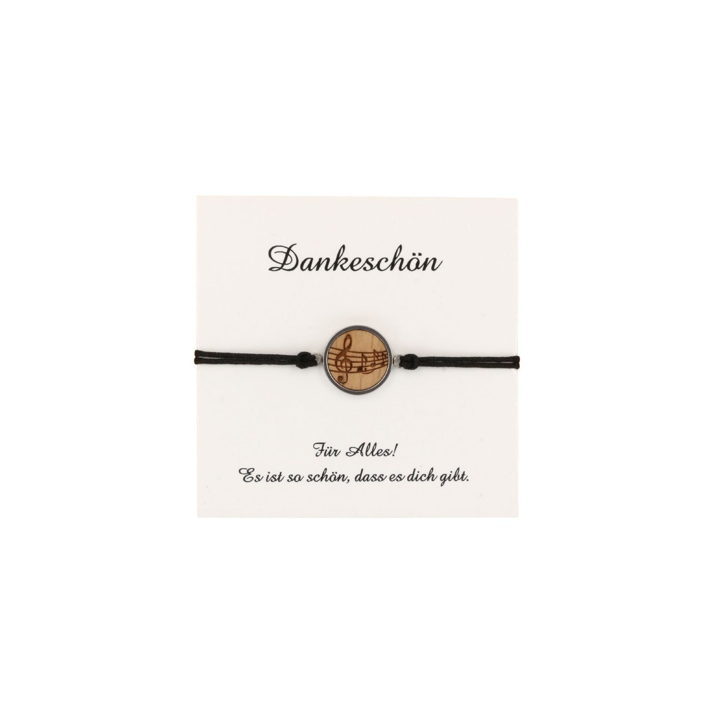 Armband "Noten" Holz Buche