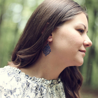 Ohrhänger "Aurora" Kupfer