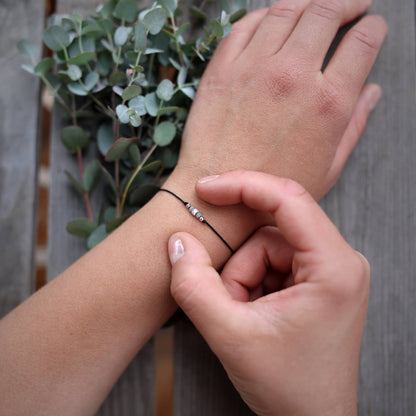 Armband Wunscherfüller Naturstein Weiß