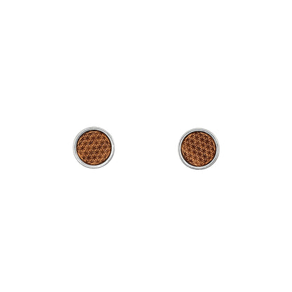 Ohrstecker "Blume des Lebens" zart Holz Buche