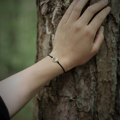 Armband "Yin&Yang" Holz Buche