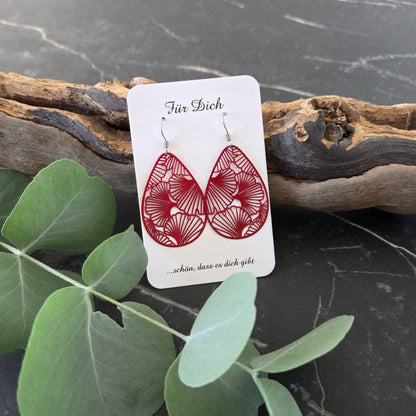 Ohrhänger Filia | Rot
