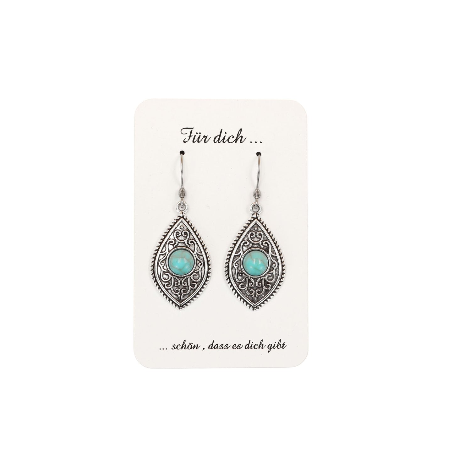 Ohrhänger Boho "Azure" Metall