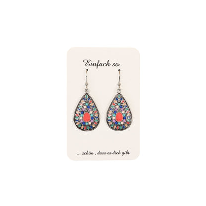 Ohrhänger Boho "Pearl" Metall