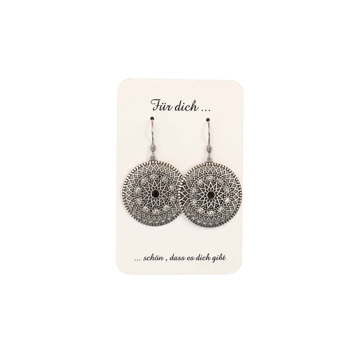 Ohrhänger Boho "Pearl" Metall