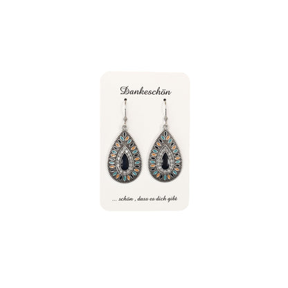 Ohrhänger Boho "Pearl" Metall