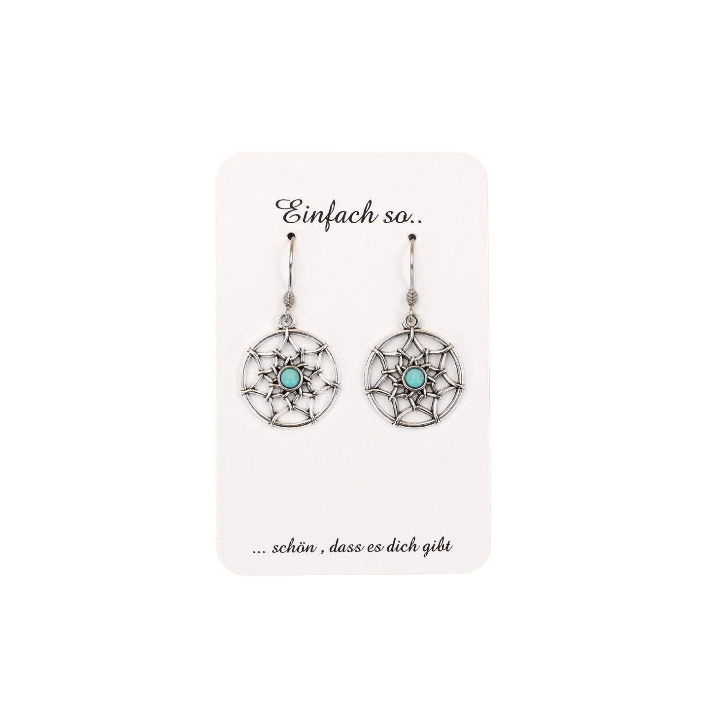 Ohrhänger Boho "Azure" Metall