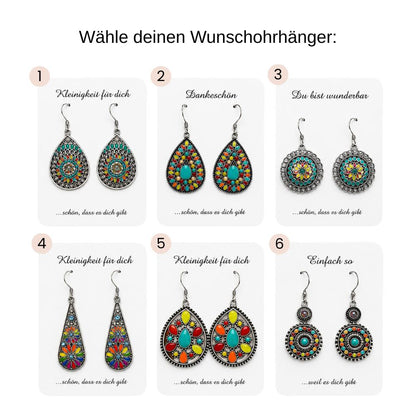 Ohrhänger Boho | Rainbow