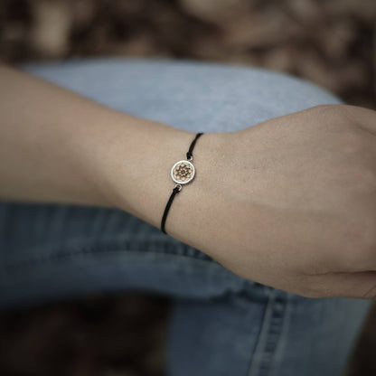 Armband "Sonne" intensiv Holz Buche